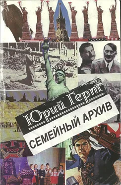 Юрий Герт Семейный архив обложка книги