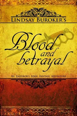 Lindsay Buroker Blood and Betrayal обложка книги