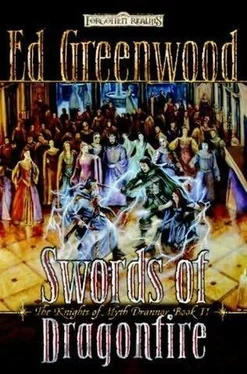 Ed Greenwood Swords of Dragonfire обложка книги