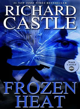 Richard Castle Frozen Heat обложка книги