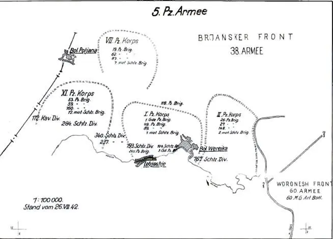 Немецкая оценка противостоящих 7 АК частей Красной Армии на 26 июля 1942 г - фото 16