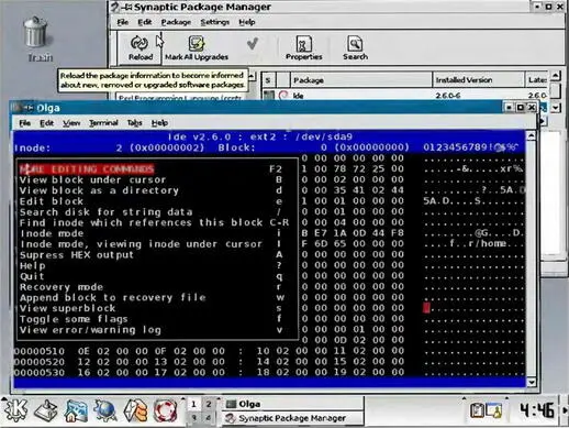 Рис 211 Дисковый редактор LDE Linux Disk Editor Примечание Честно говоря - фото 18