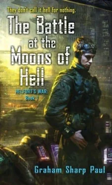 Graham Paul The battle at the Moons of Hell обложка книги