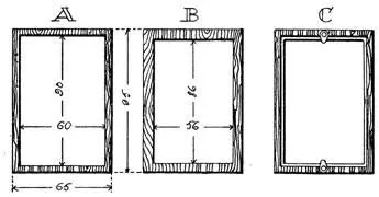 Рис 2 Размеры фанерных рамок Аппарат построенный на этом принципе можно - фото 2