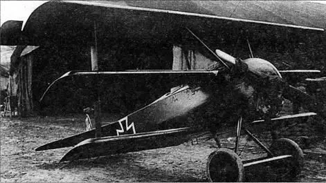 Фоккер Dr42517 март 1918 г Последняя известная фотография 425го - фото 14