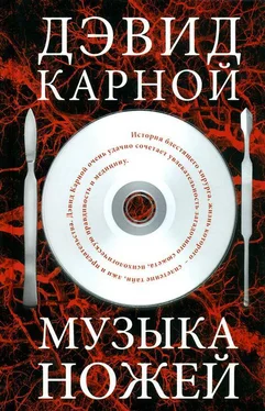 Дэвид Карной Музыка ножей обложка книги