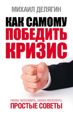 Михаил Делягин Как самому победить кризис. Наука экономить, наука рисковать обложка книги