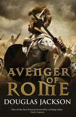 Douglas Jackson Avenger of Rome обложка книги