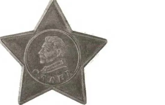 Пробный знак ордена Славы с портретом И В Сталина Художник Н И Москалёв И - фото 8