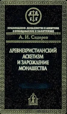 Алексей Сидоров Древнехристианский аскетизм и зарождение монашества обложка книги