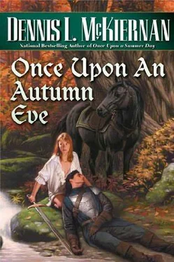 Dennis McKiernan Once Upon an Autumn Eve обложка книги