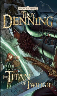 Troy Denning The Titan of Twilight обложка книги