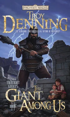Troy Denning The Giant Among Us обложка книги
