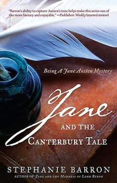 Stephanie Barron Jane and the Canterbury Tale обложка книги