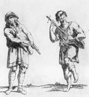 Музыканты Гравюра М И Козловского Конец XVIII в Обложка издания Юности - фото 3