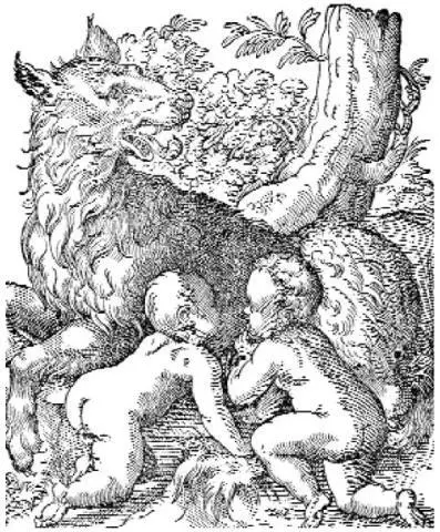 Romulus and Remus The story of the two Jesus boys is in effect a sanctified - фото 103