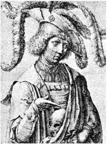 Initiatic images of meditating on a skull often found in the seventeenth - фото 132