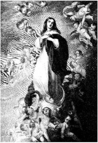 Mary as Isis the Moon goddess by Murillo IN 1985 A BOOK WAS PUBLISHED - фото 143