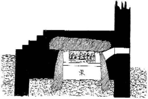 Christian chapel of the Seven Sleepers built over a dolmen neat Plouaret - фото 14