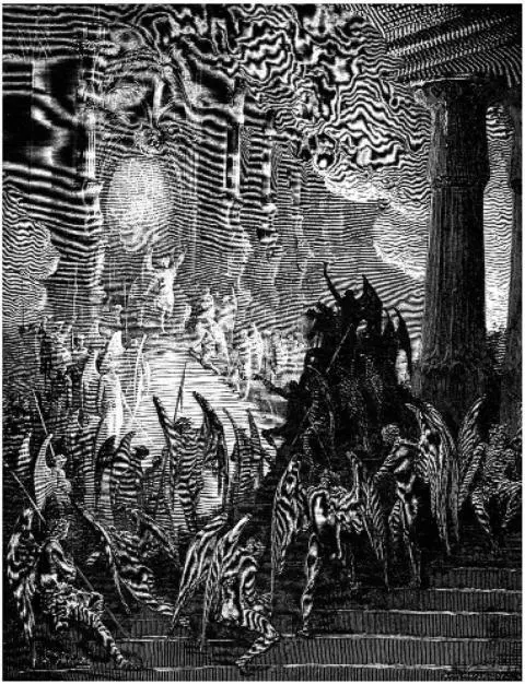 Illustration to Miltons Paradise Lost Milton often wrote about the way his - фото 149