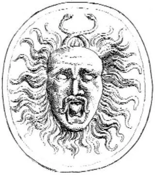 The head of the Medusa on a Greek gem The night sky was a living history - фото 46