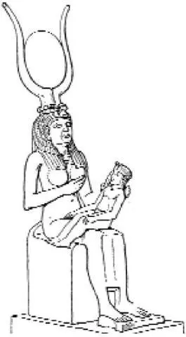 Isis suckling Horus For idealists who believe in a mindbeforematter - фото 49