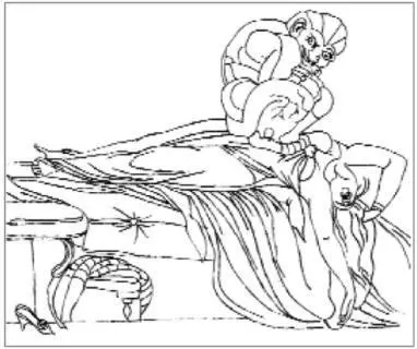 Drawing by the nineteenthcentury Swissborn artist Henry Fuseli of a demon - фото 55