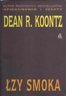 Dean Koontz Łzy Smoka обложка книги