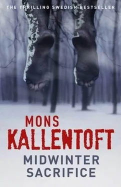 Mons Kallentoft Midwinter Sacrifice aka Midwinter Blood обложка книги