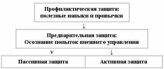 Рис 1 Схема организации эффективной защиты от манипуляций Научитесь говорить - фото 2