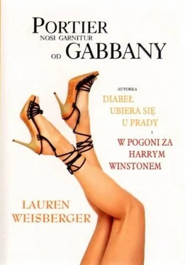 Lauren Weisberger Portier Nosi Garnitur Od Gabbany обложка книги