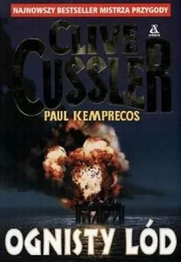 Clive Cussler Ognisty Lód обложка книги