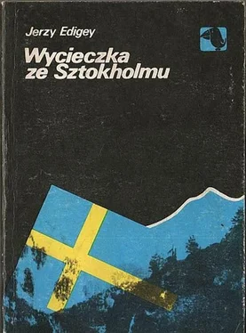 Jerzy Edigey Wycieczka ze Sztokholmu обложка книги