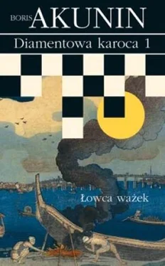 Boris Akunin Diamentowa karoca 1: Łowca ważek обложка книги