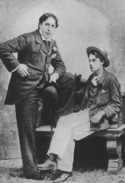 Оскар Уайльд и лорд Альфред Дуглас в 1893 году Оскар Уайльд в период шумного - фото 54