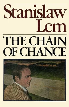 Stanislaw Lem The Chain of Chance обложка книги