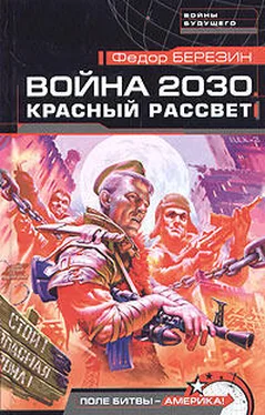 Федор Березин Война 2030. Красный рассвет обложка книги