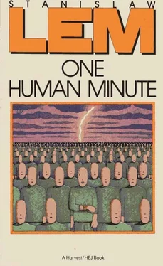 Stanislaw Lem One Human Minute обложка книги