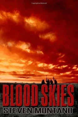 Steven Montano Blood Skies обложка книги