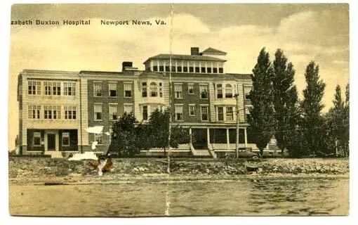 The Elizabeth Buxton Hospital in Newport News Virginia in 1927 two years - фото 2