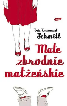 Eric-Emmanuel Schmitt Małe zbrodnie małżeńskie обложка книги