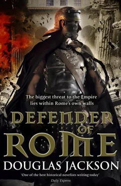 Douglas Jackson Defender of Rome обложка книги