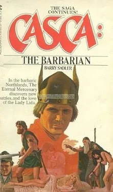 Barry Sadler The Barbarian обложка книги