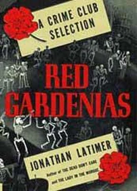 Jonathan Latimer Red Gardenias обложка книги