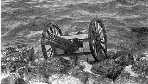 Брошенное орудие Ноябрь 1920 г П Н Врангель на борту иностранного - фото 40
