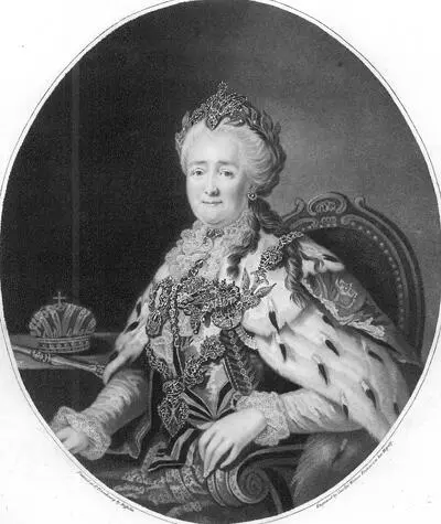 The first pornographic British caricature of the empress appeared less than two - фото 30