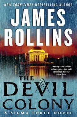 James Rollins THE DEVIL COLONY обложка книги