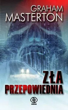 Graham Masterton Zła przepowiednia обложка книги