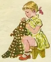 Натка взяла в руки иголку Ткнула её в материю раз ткнула другой ткнула - фото 8