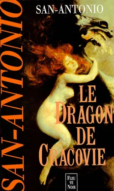 Frédéric Dard Le Dragon de Cracovie обложка книги